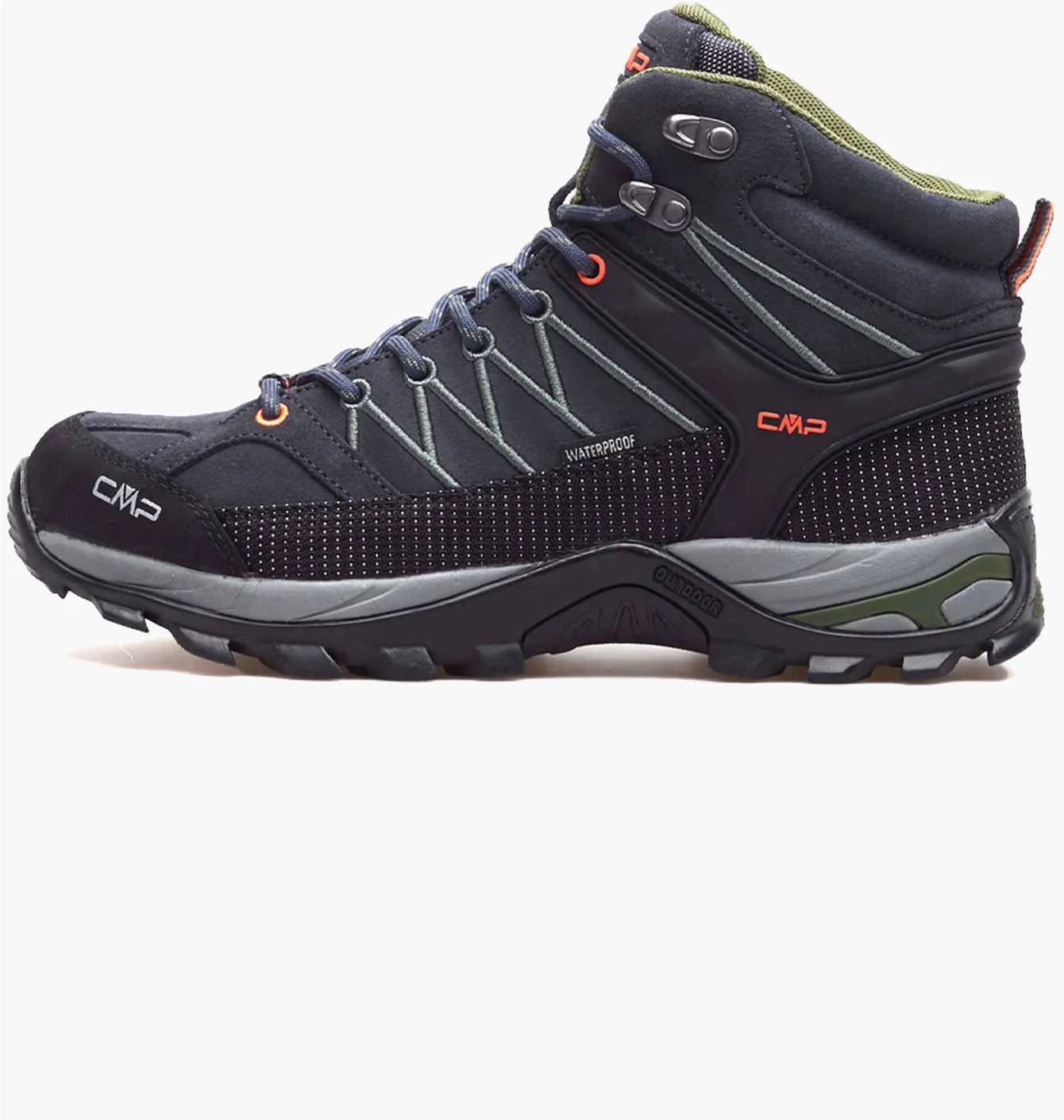Черевики чоловічі CMP Rigel Mid Trekking Shoes Wp Blue 3Q12947-51UG
