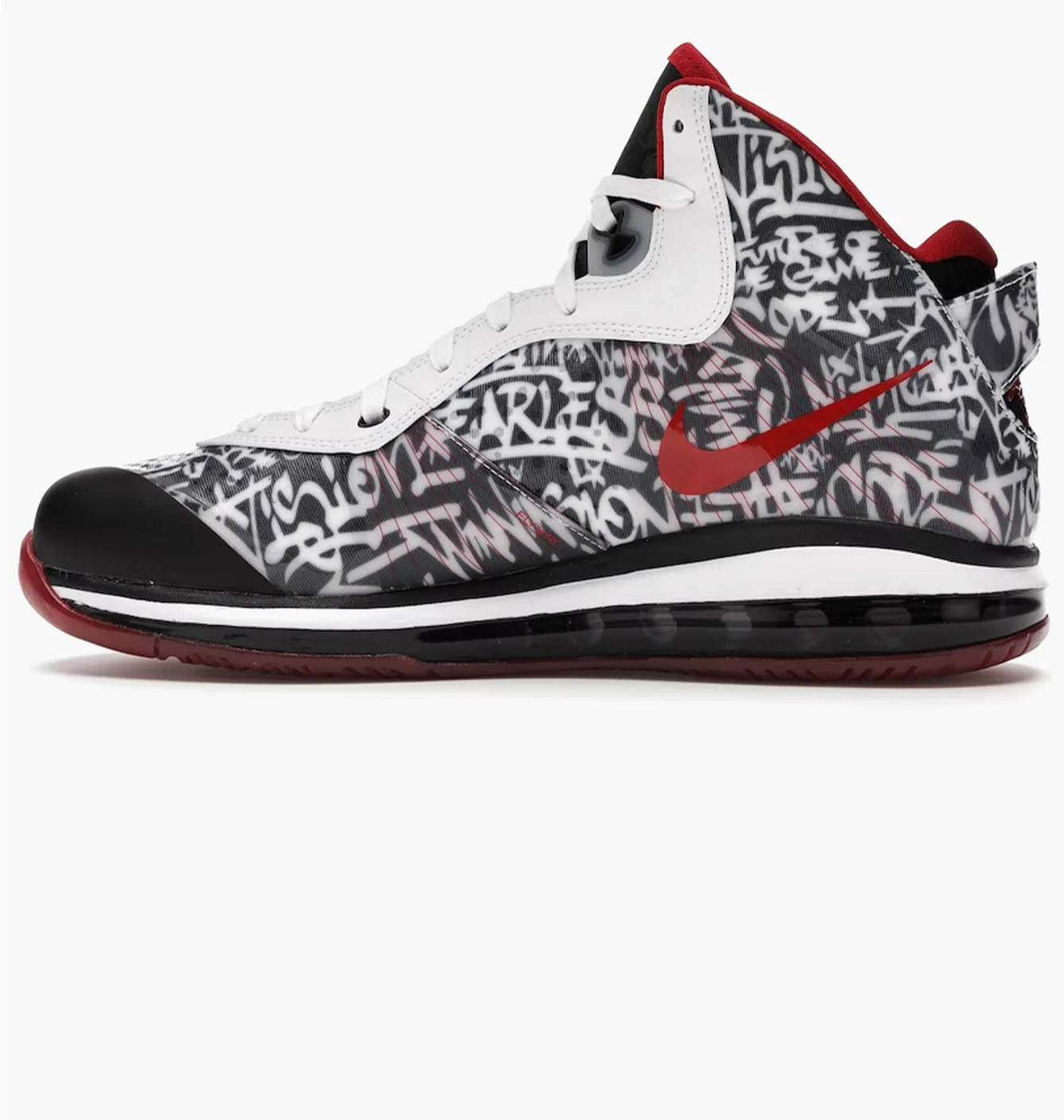 Кросівки чоловічі Nike Lebron 8 Qs White/Black Dd8306-001