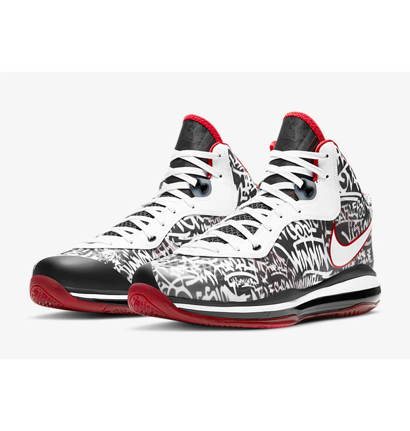 Кросівки чоловічі Nike Lebron 8 Qs White/Black Dd8306-001