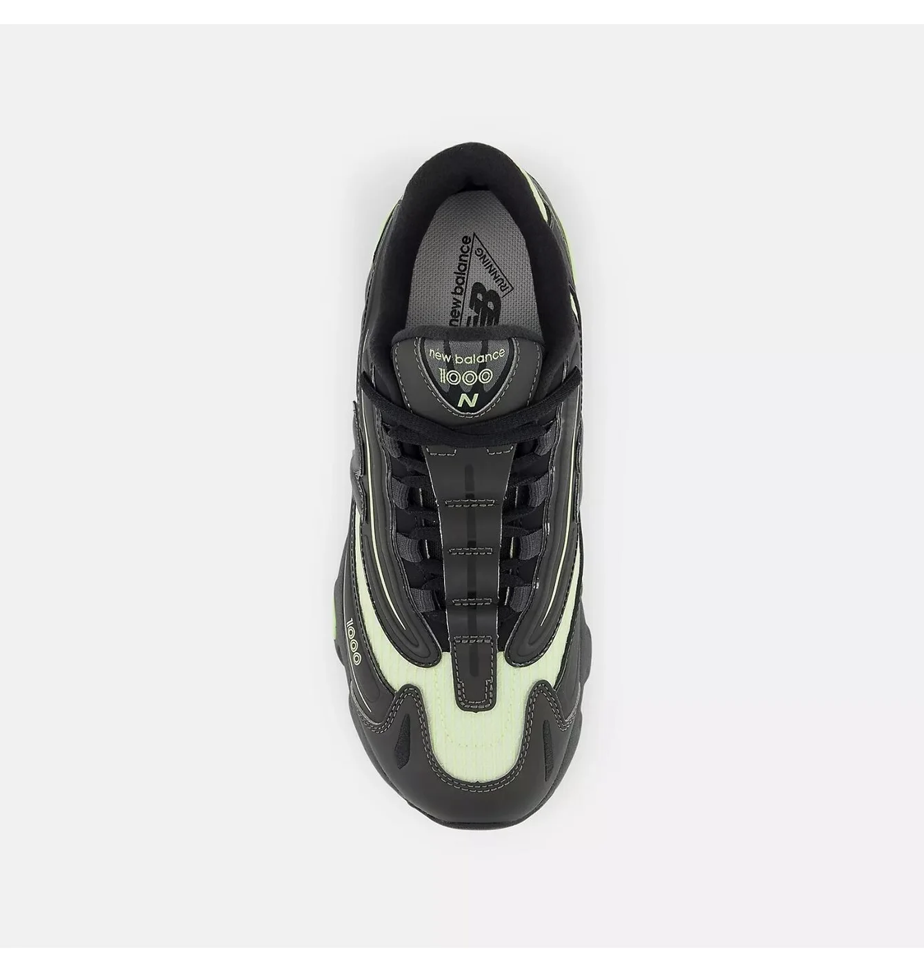 Кросівки жіночі New Balance 1000 Black/Green G10002XD