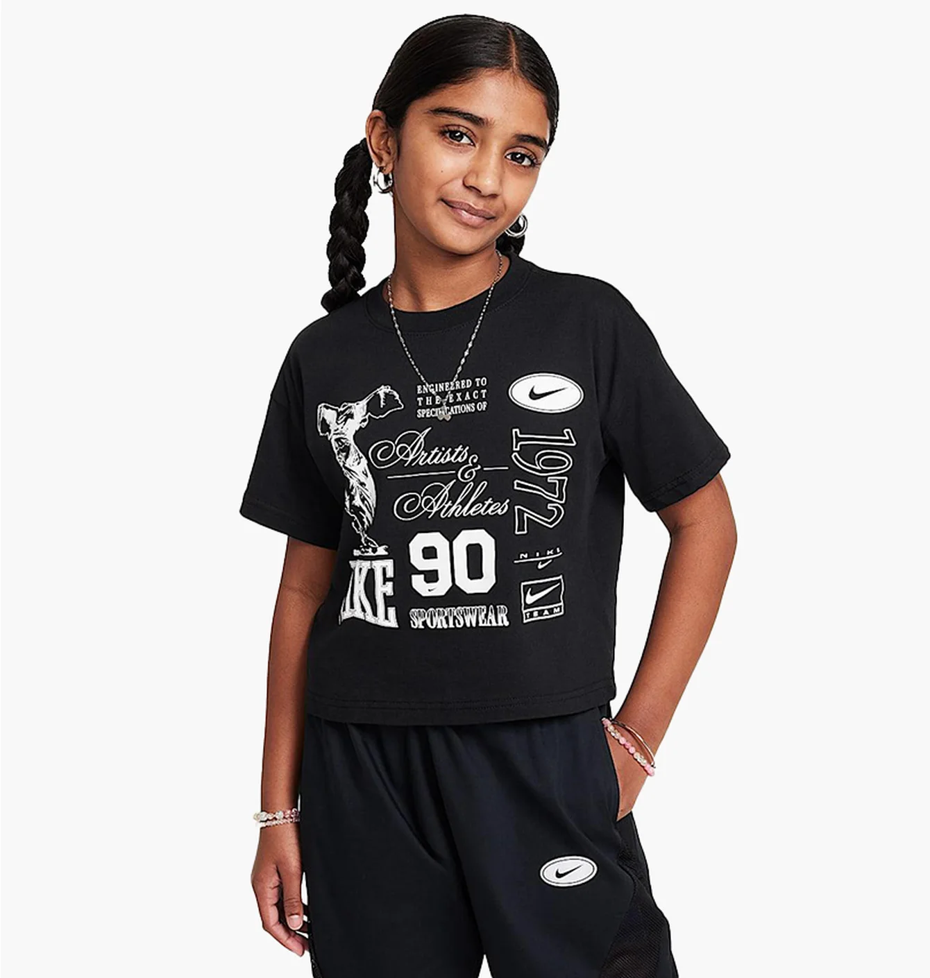 Футболка дитяча Nike Sportswear T-Shirt Black HM6306-010