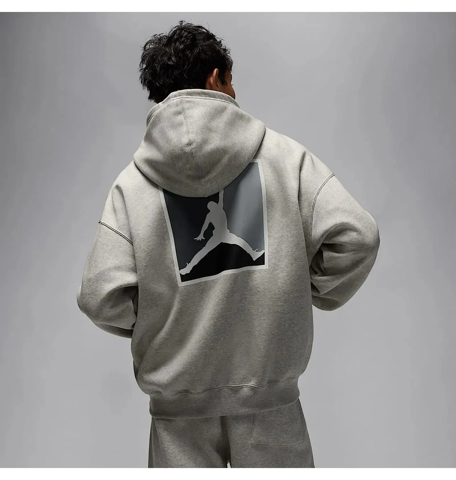 Кофта чоловіча Jordan Brooklyn Fleece Sweatshirt Gray (HV0544-050)