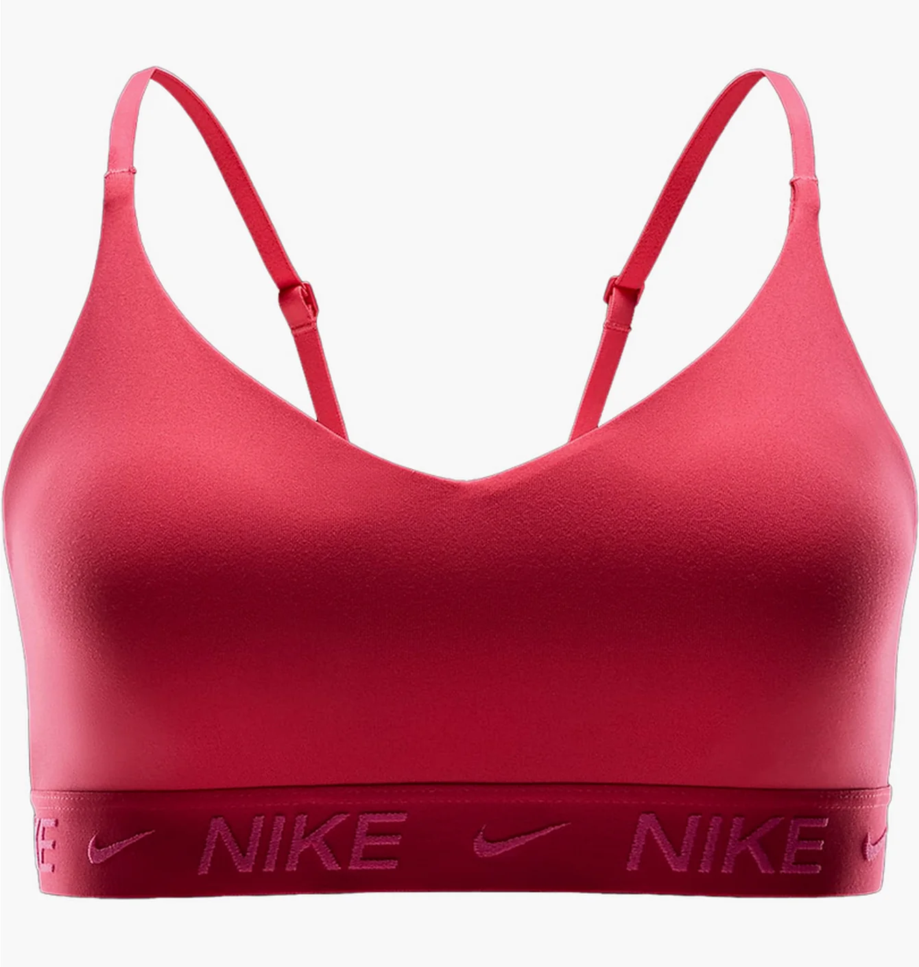 Топ жіночий Nike Indy Light Support Padded Adjustable Sports Bra Pink FD1062-629