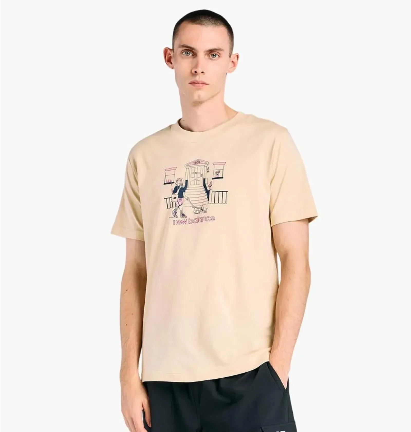 Футболка чоловіча New Balance Beige (MT61Y0XJABC)