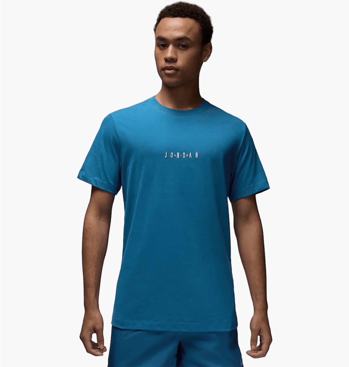 Футболка чоловіча Air Jordan Embroidered Crew Light Blue DM3182-457