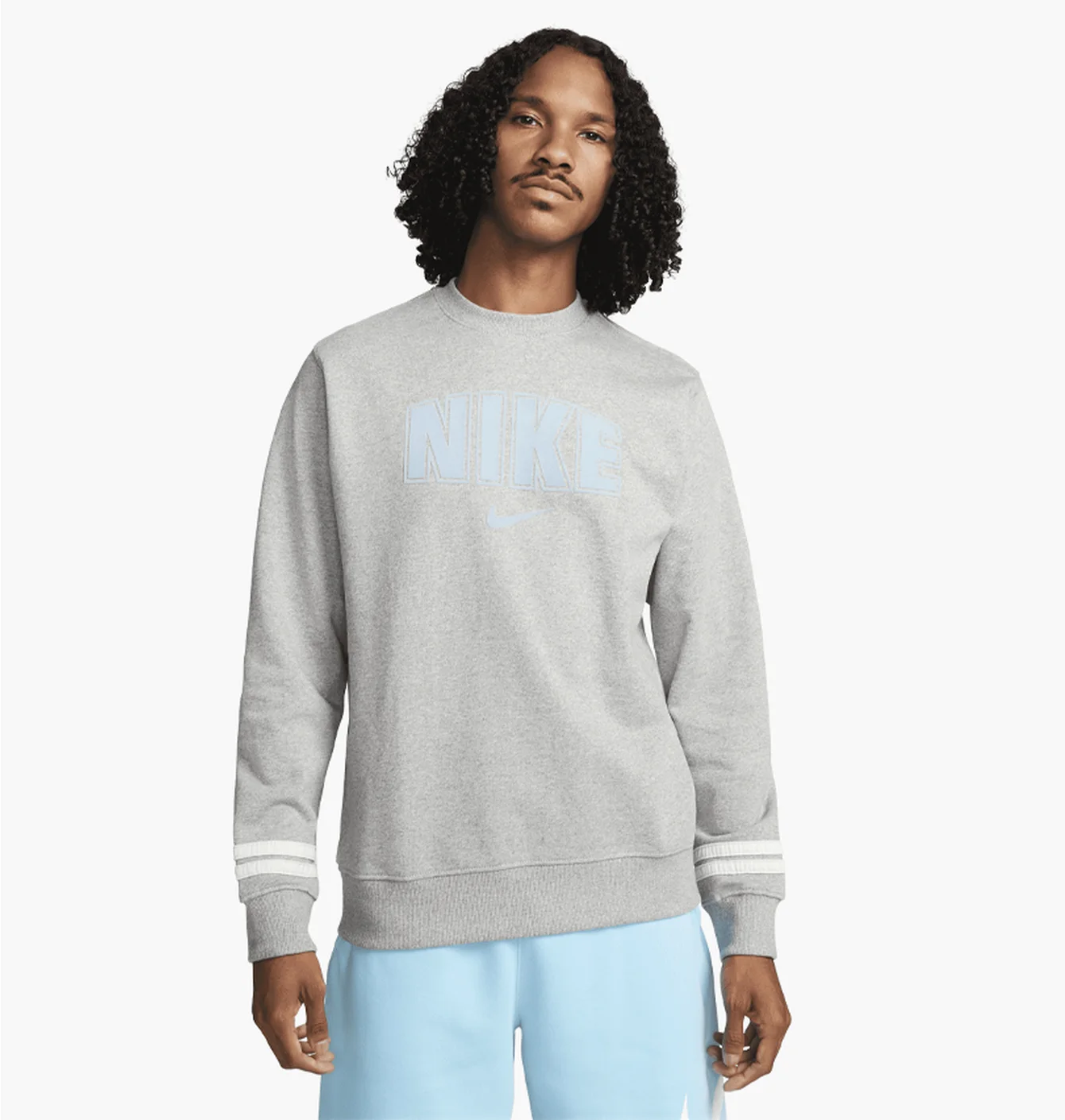 Світшот чоловічий Nike Fleece Sweatshirt Grey Fd0482-063