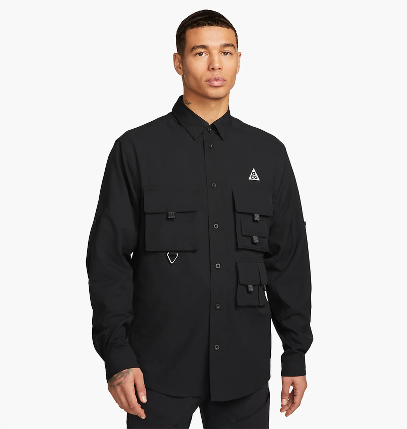 Сорочка чоловіча Nike Acg Dri-Fit Uv Devastation Trail Black Dn3936-010