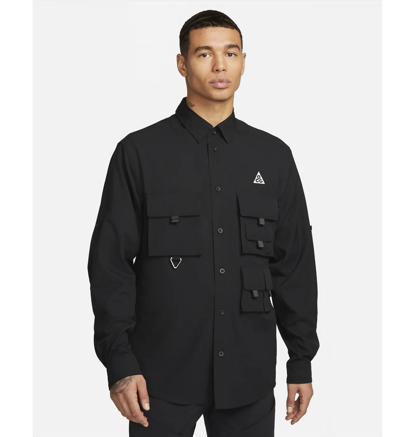 Сорочка чоловіча Nike Acg Dri-Fit Uv Devastation Trail Black Dn3936-010