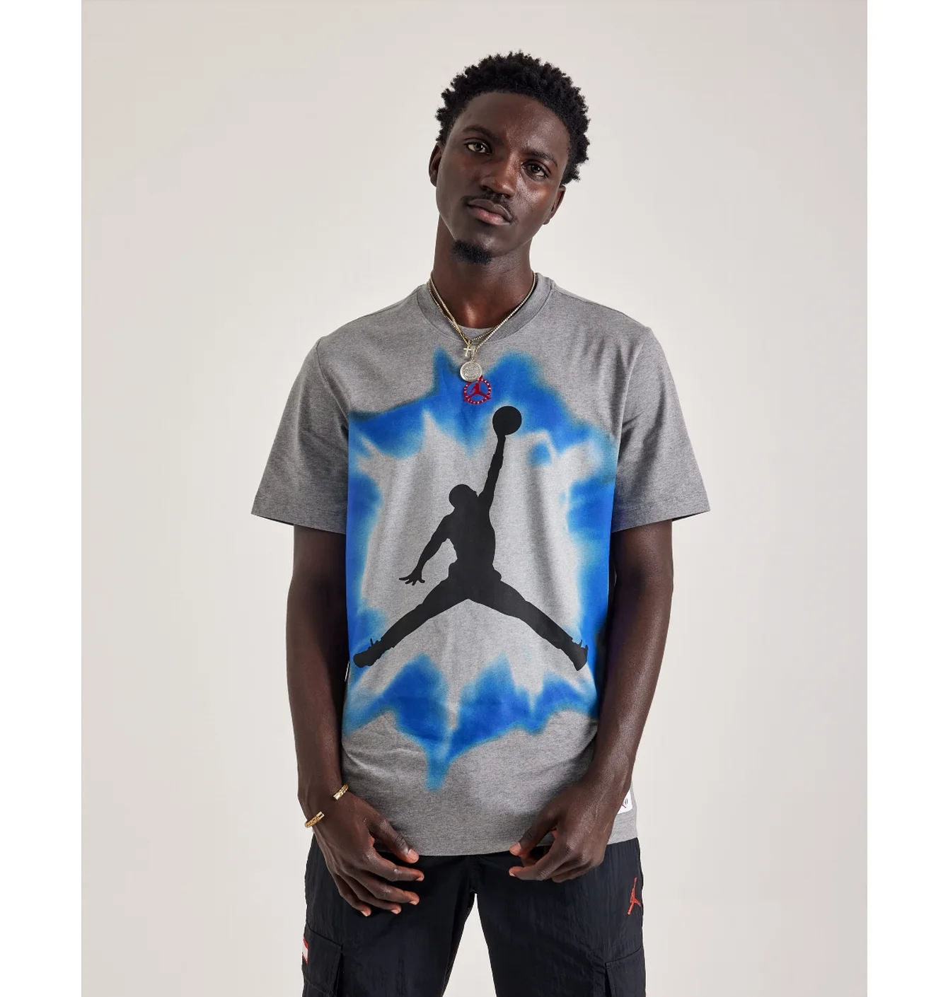 Футболка чоловіча Air Jordan Core Jumptee Grey HJ6365-091