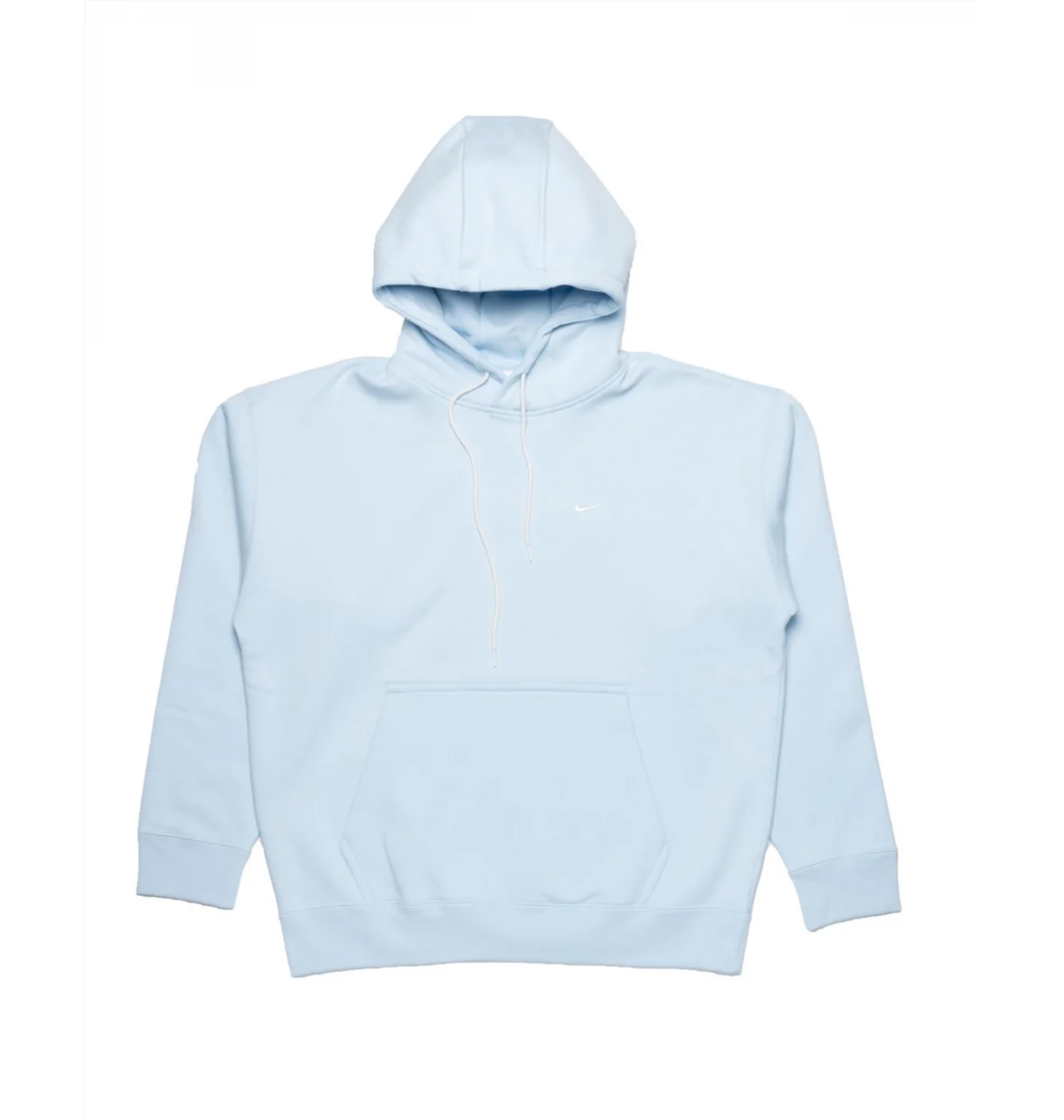 Худі чоловіче Nike Solo Swoosh Fleece Hoodie Light Blue CV0552-441