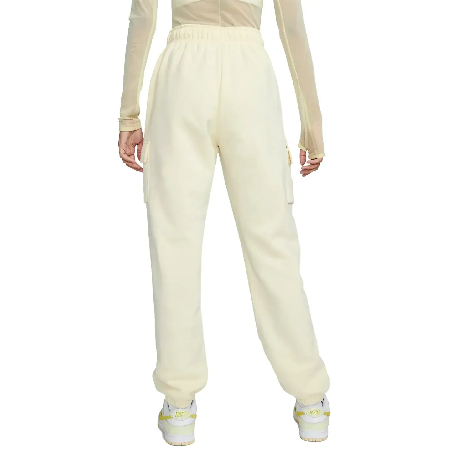 Брюки жіночі Nike Sportswear Club Fleece Cargo Pants (DQ5196-113)