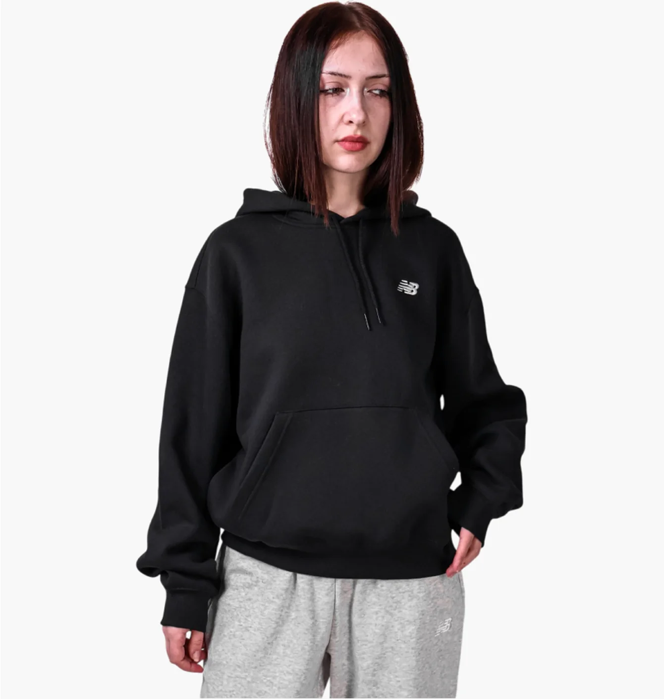 Худі жіноче New Balance Essentials Fleece Black WT41510BK