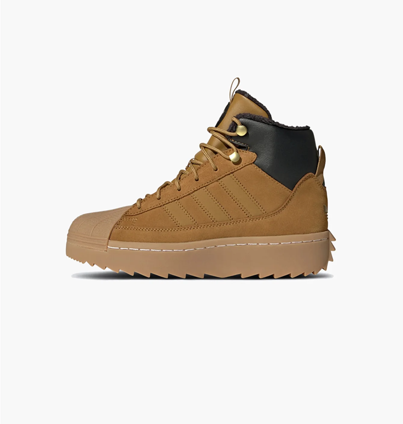 Черевики дитячі Adidas Superstar Winter Trek J Brown JQ0345