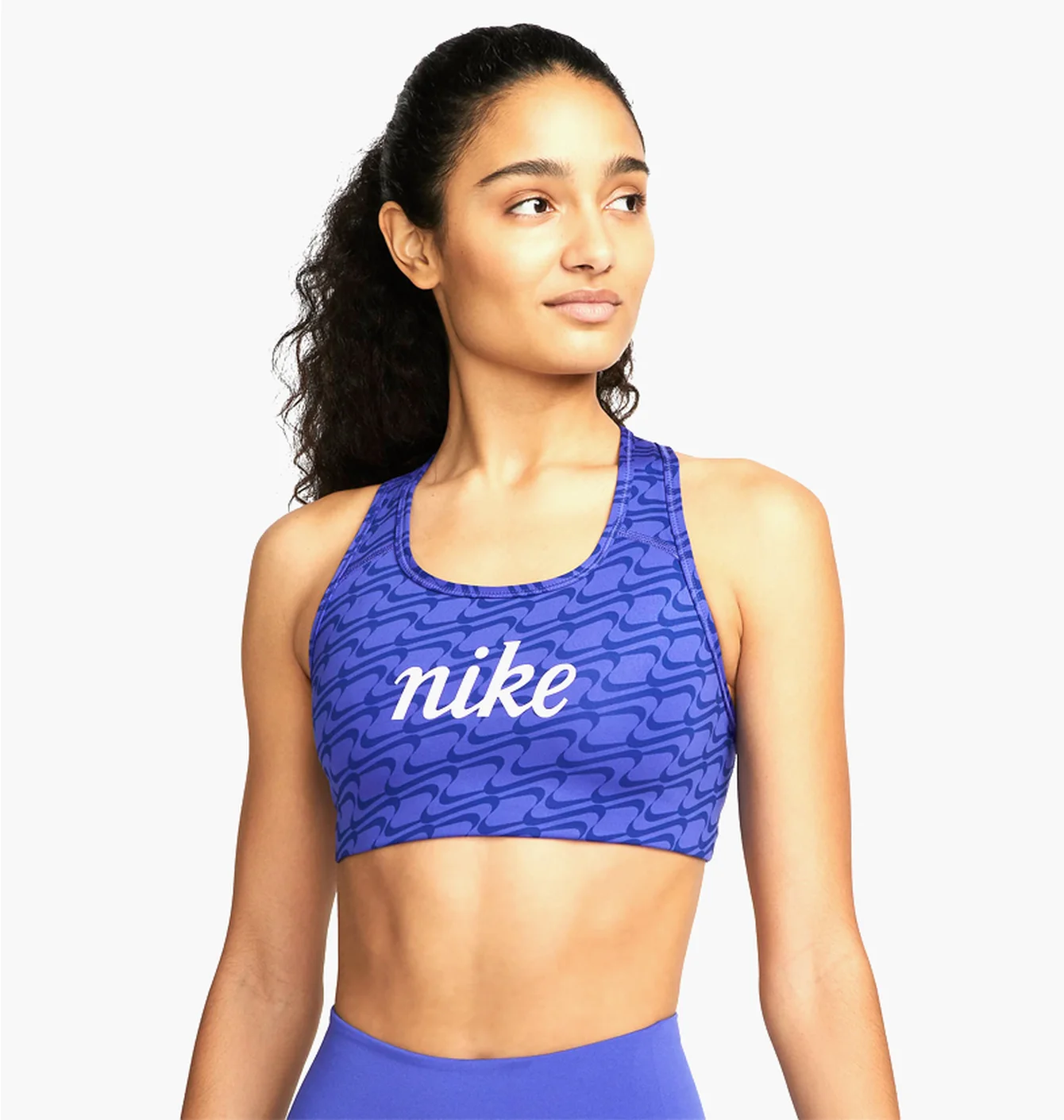 Топ жіночий Nike Swoosh Icon Clash Blue Dq5121-430