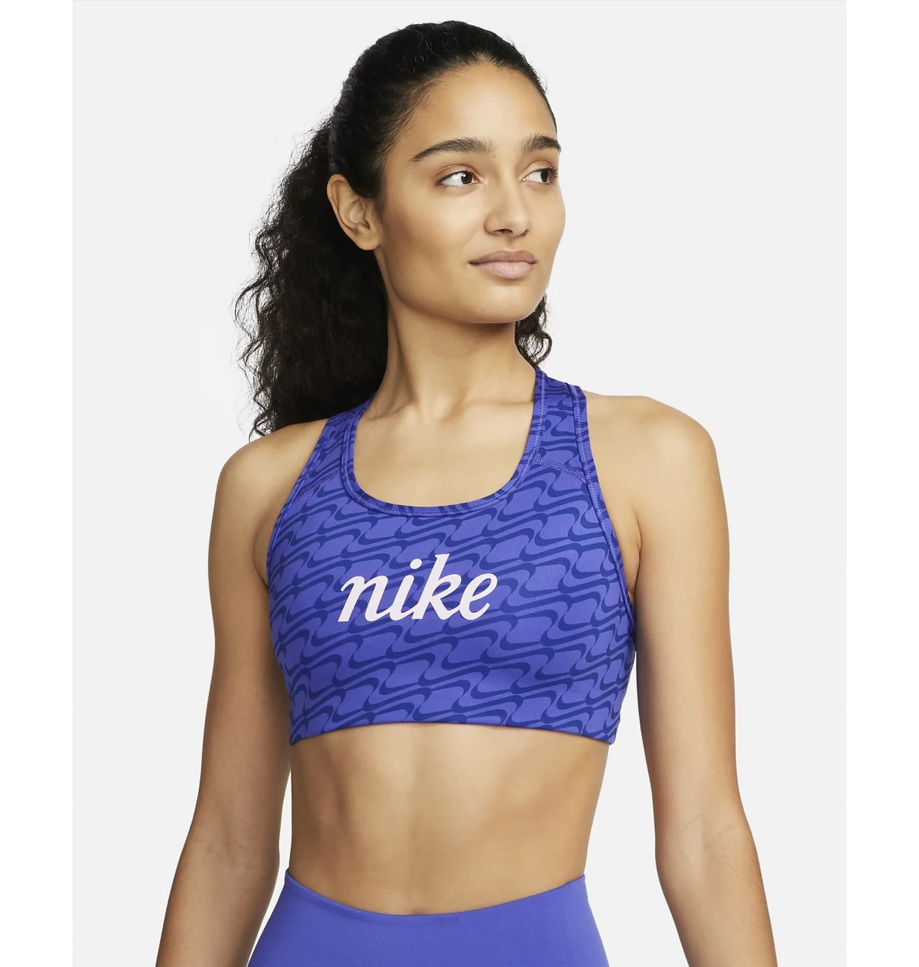 Топ жіночий Nike Swoosh Icon Clash Blue Dq5121-430