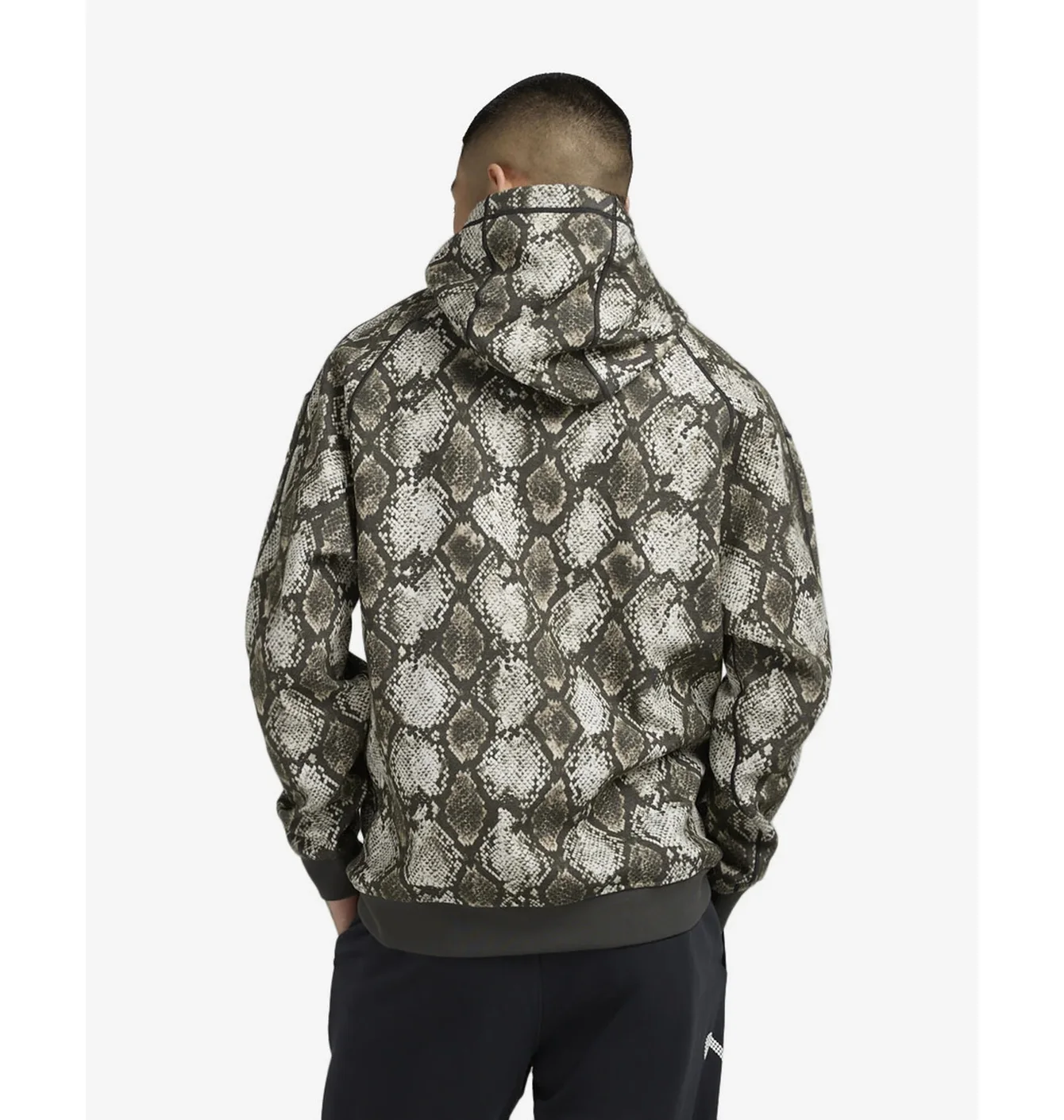 Худі чоловіче Air Jordan Hoodie Snakeskin Multi/Grey HF9894-133