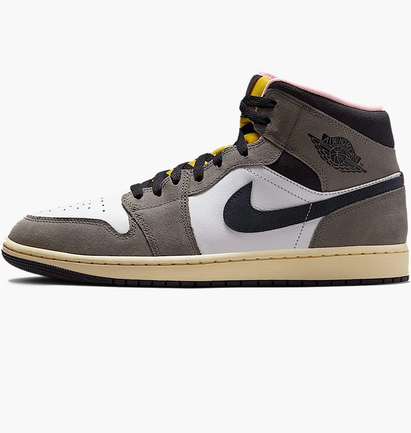 Кросівки чоловічі Air Jordan 1 Mid Se Grey/Multi HQ2011-100