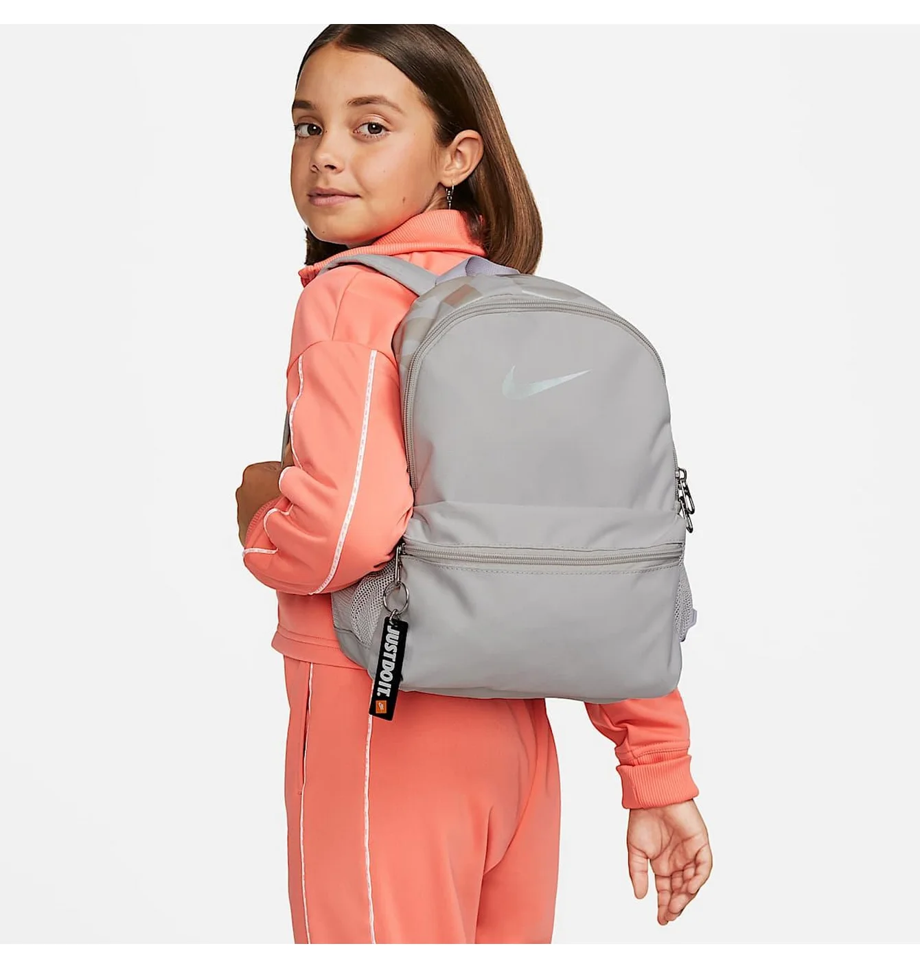 Рюкзак дитячий Nike Nk Brsla Jdi Mini Bkpk Grey DR6091-078