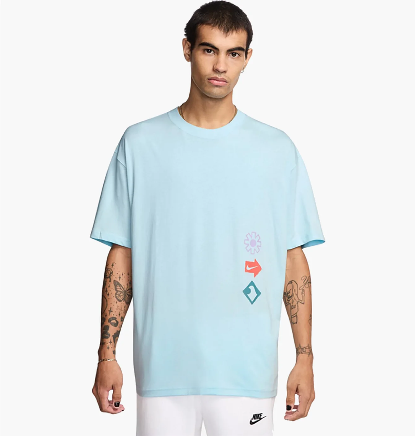 Футболка чоловіча Nike U Nsw Tee M90 Oc Brandrif Lbr Light Blue HJ0762-474