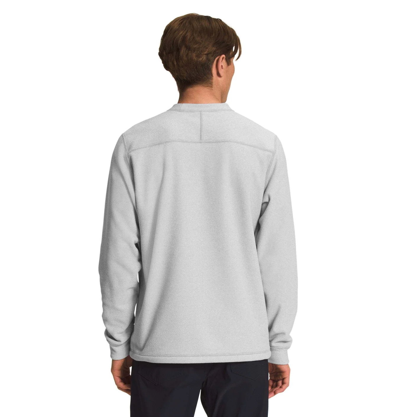 Лонгслів чоловічий The North Face Textured Cap Rock Long-Sleeve Sweatshirt Grey NF0A7UJDDYX