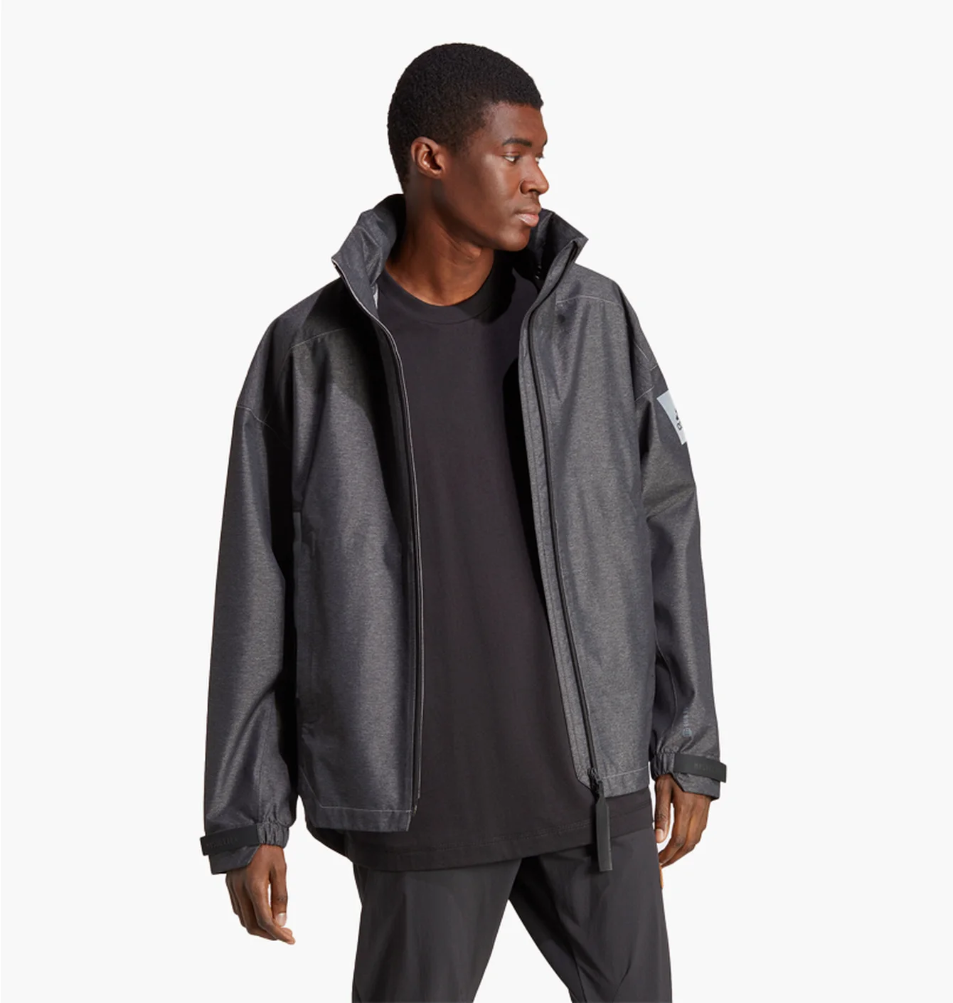 Куртка чоловіча Adidas Myshelter Rain.Rdy Denim Jacket Grey IB1648