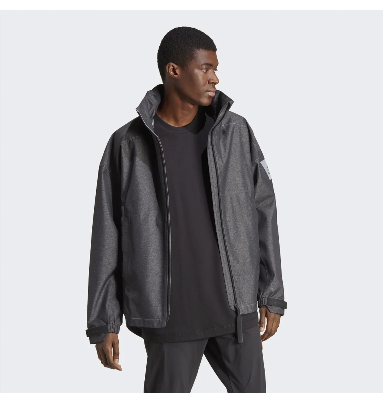 Куртка чоловіча Adidas Myshelter Rain.Rdy Denim Jacket Grey IB1648