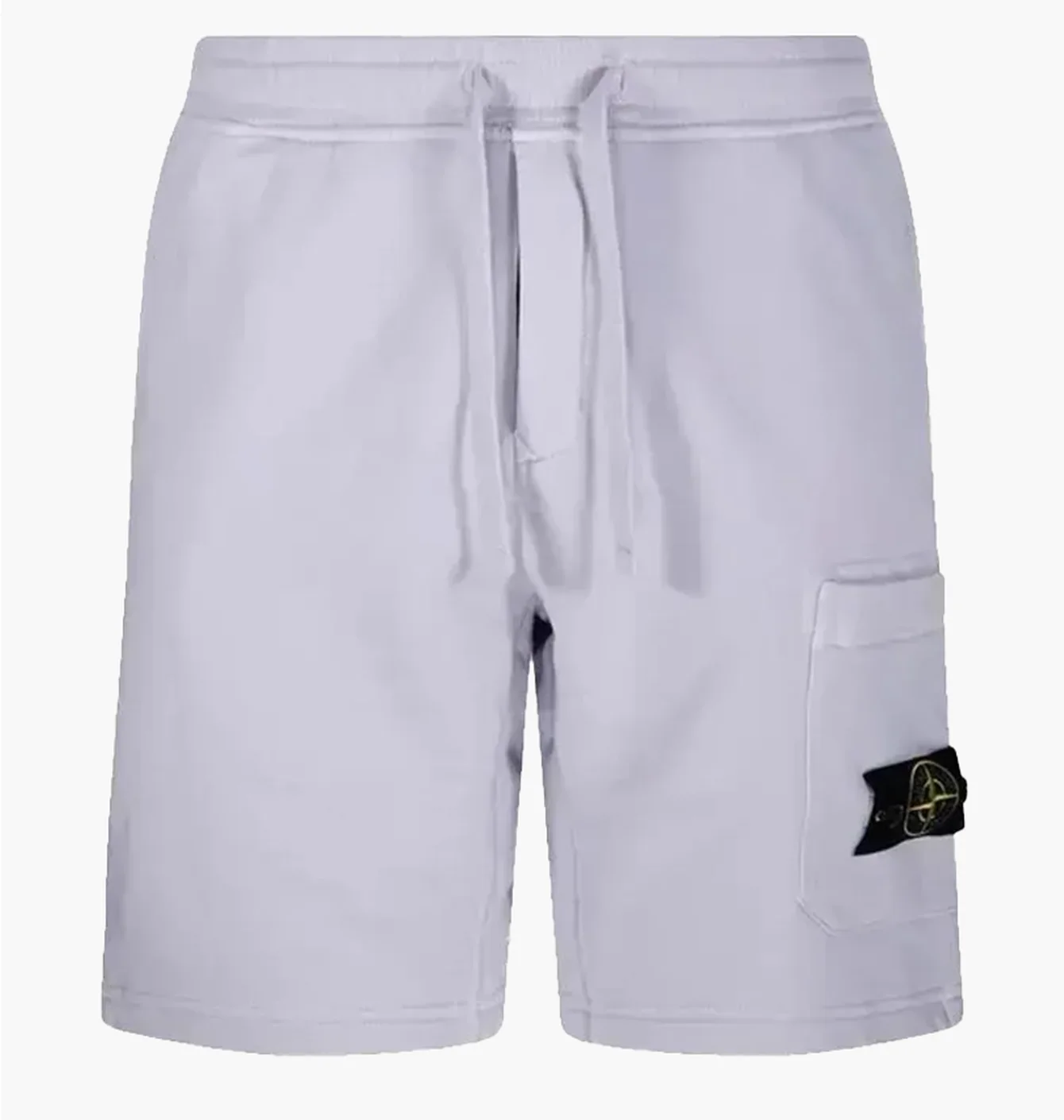 Шорти чоловічі Stone Island Organic Cotton Fleece Shorts Grey K1S156200012-S0051-V0088