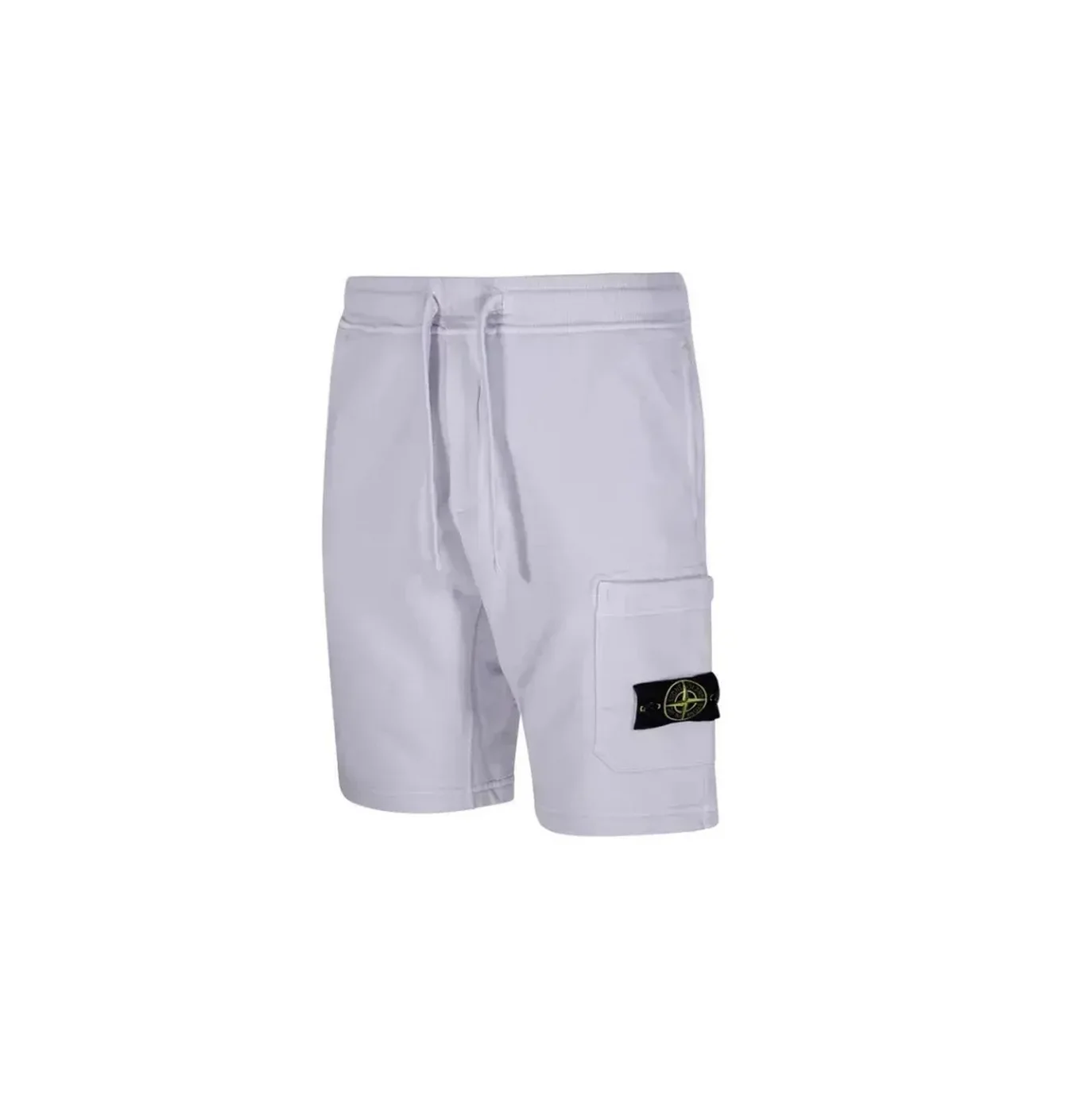 Шорти чоловічі Stone Island Organic Cotton Fleece Shorts Grey K1S156200012-S0051-V0088
