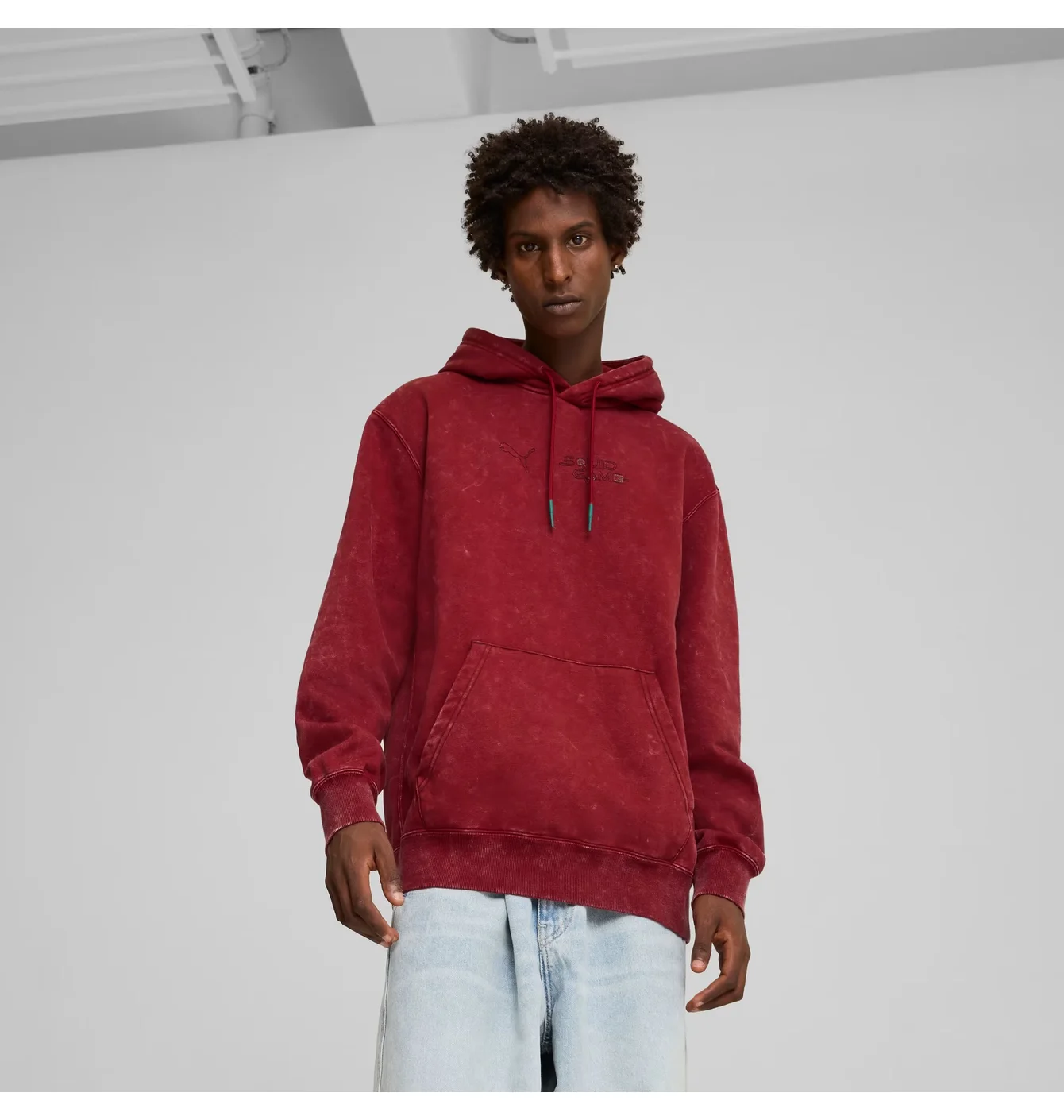 Худі чоловіче Puma Squid Game Hdy Sn99 Intensered Red 627427-13