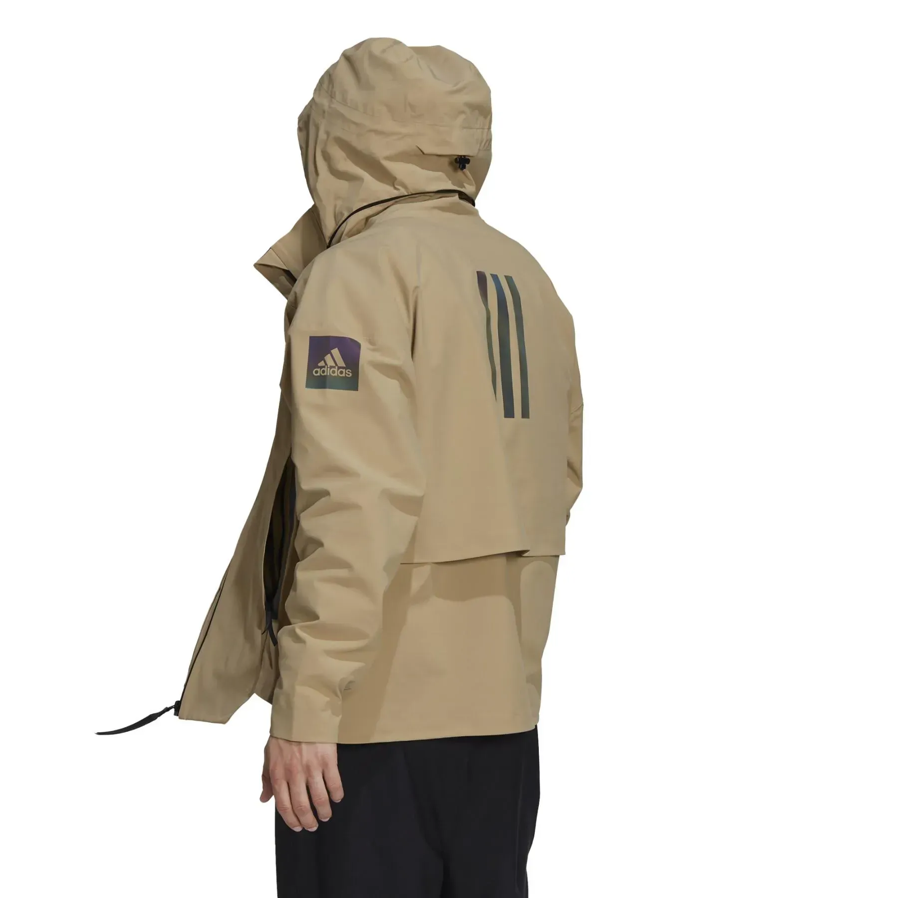 Куртка чоловіча Adidas Myshelter Rain (Бежева) (GT6574)