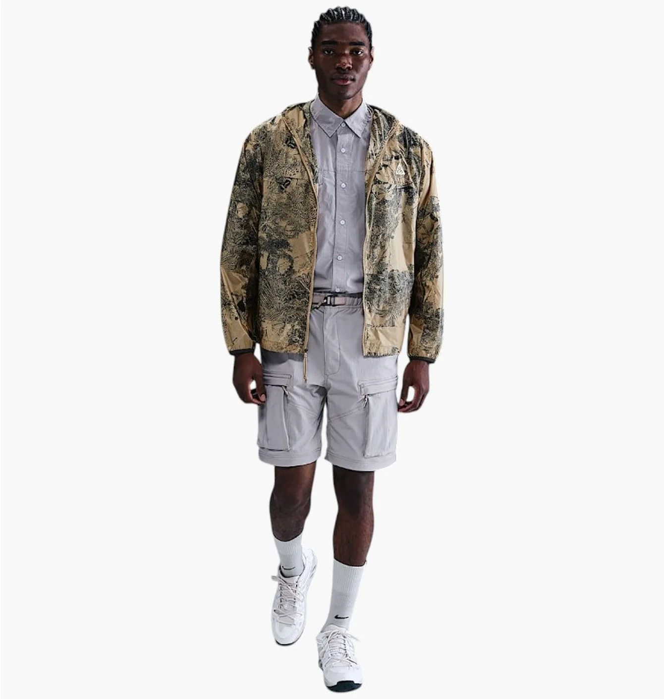 Куртка чоловіча Nike Acg “Cinder Cone” Windproof Jacket Beige HJ2885-297