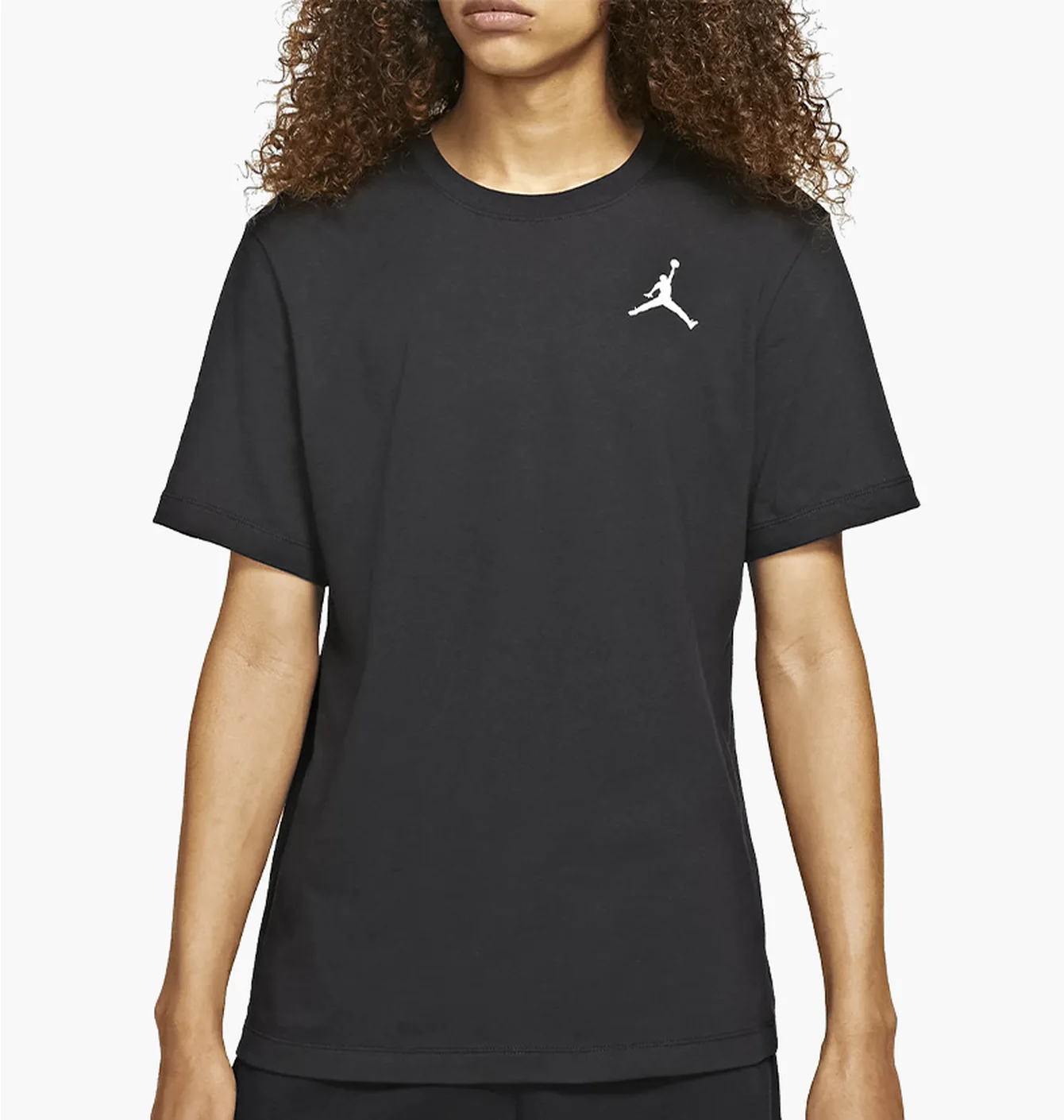 Футболка чоловіча Air Jordan M J Jumpman Emb Ss Crew Black DC7485-010