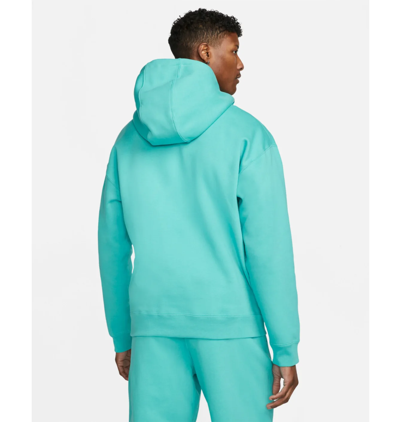 Худі чоловіче Nike Solo Swoosh Fleece Hoodie Turquoise CV0552-393