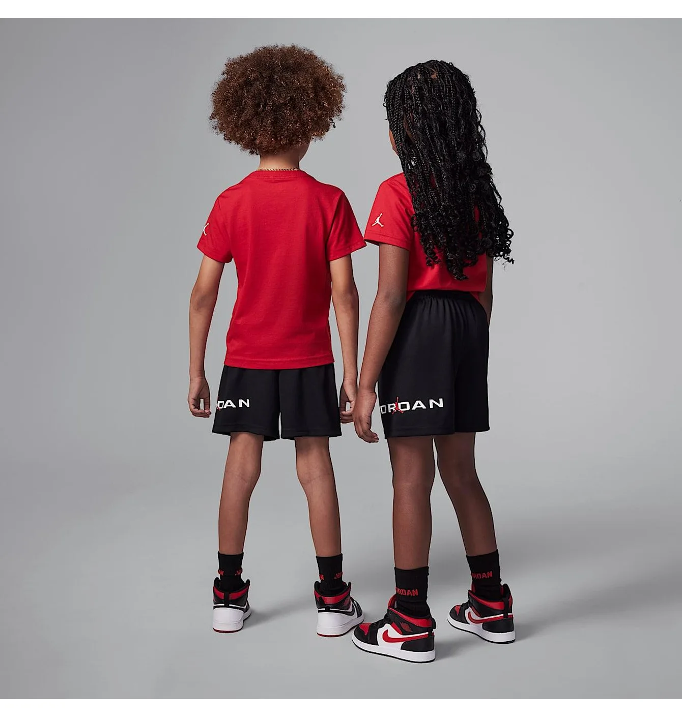 Спортивний костюм дитячий Air Jordan Baseline Red/Black 85D676-023