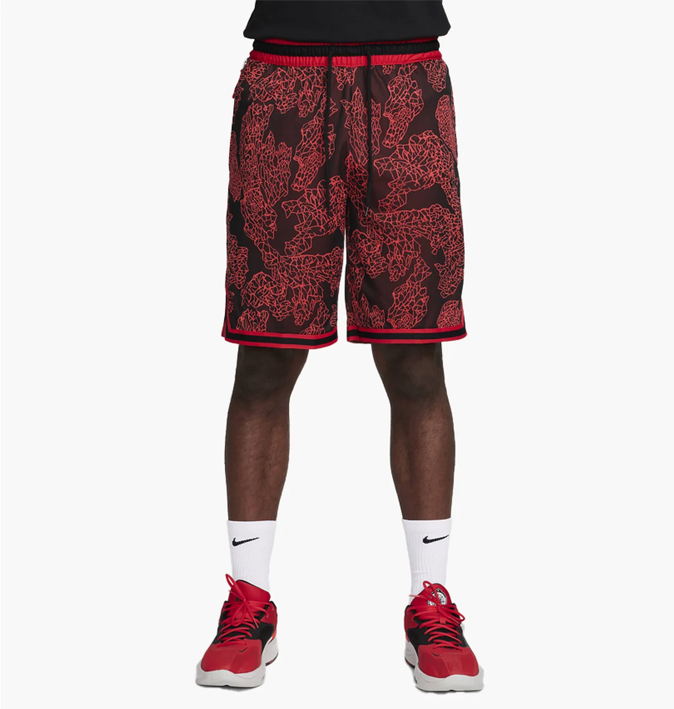 Шорти чоловічі Nike Dri-Fit Dna 25,5 Cm Red/Black FB6928-657