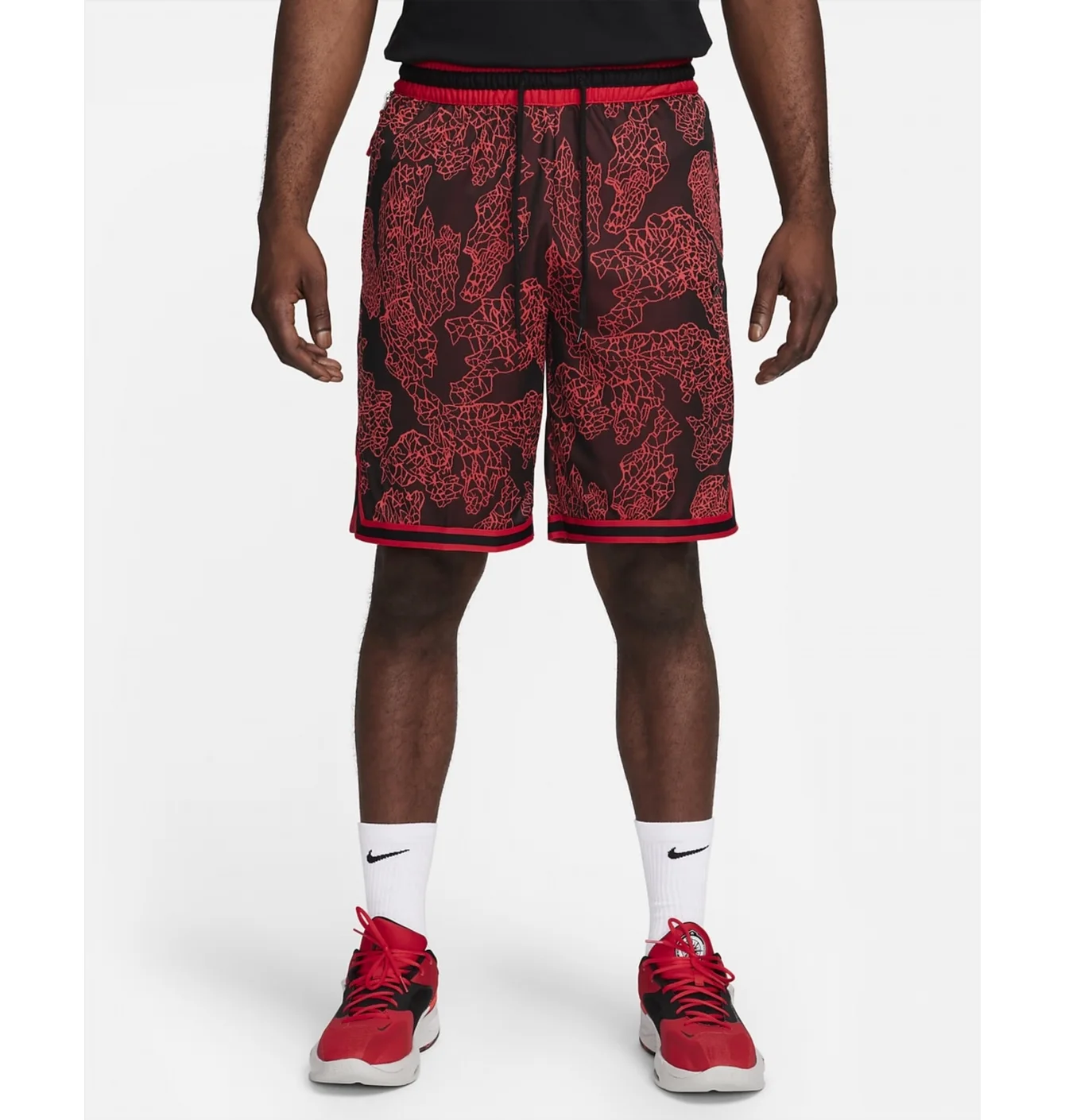 Шорти чоловічі Nike Dri-Fit Dna 25,5 Cm Red/Black FB6928-657