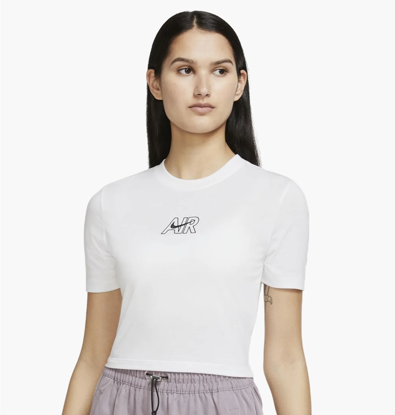 Футболка жіноча Nike W Nsw Tee Slim Crp Air White Dn5852-100