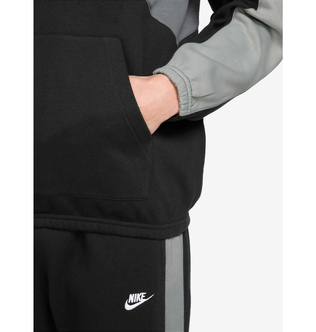 Спортивний костюм чоловічий Nike Club Fleece Hded Track Gx Black HV1165-010