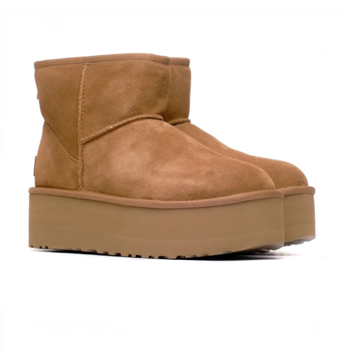 Уггі жіночі UGG Classic Mini Platform Brown 1134991-CHE