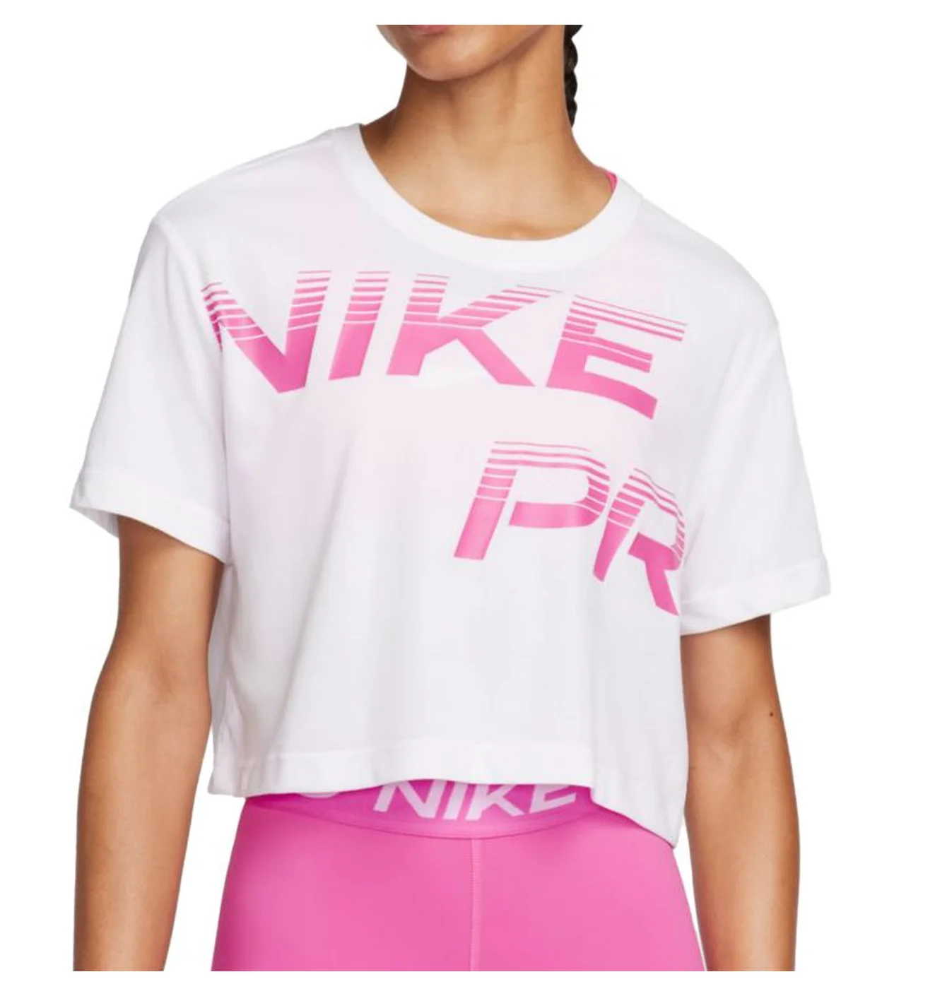 Топ жіночий Nike Wpro Grx Ss White FQ4985-100