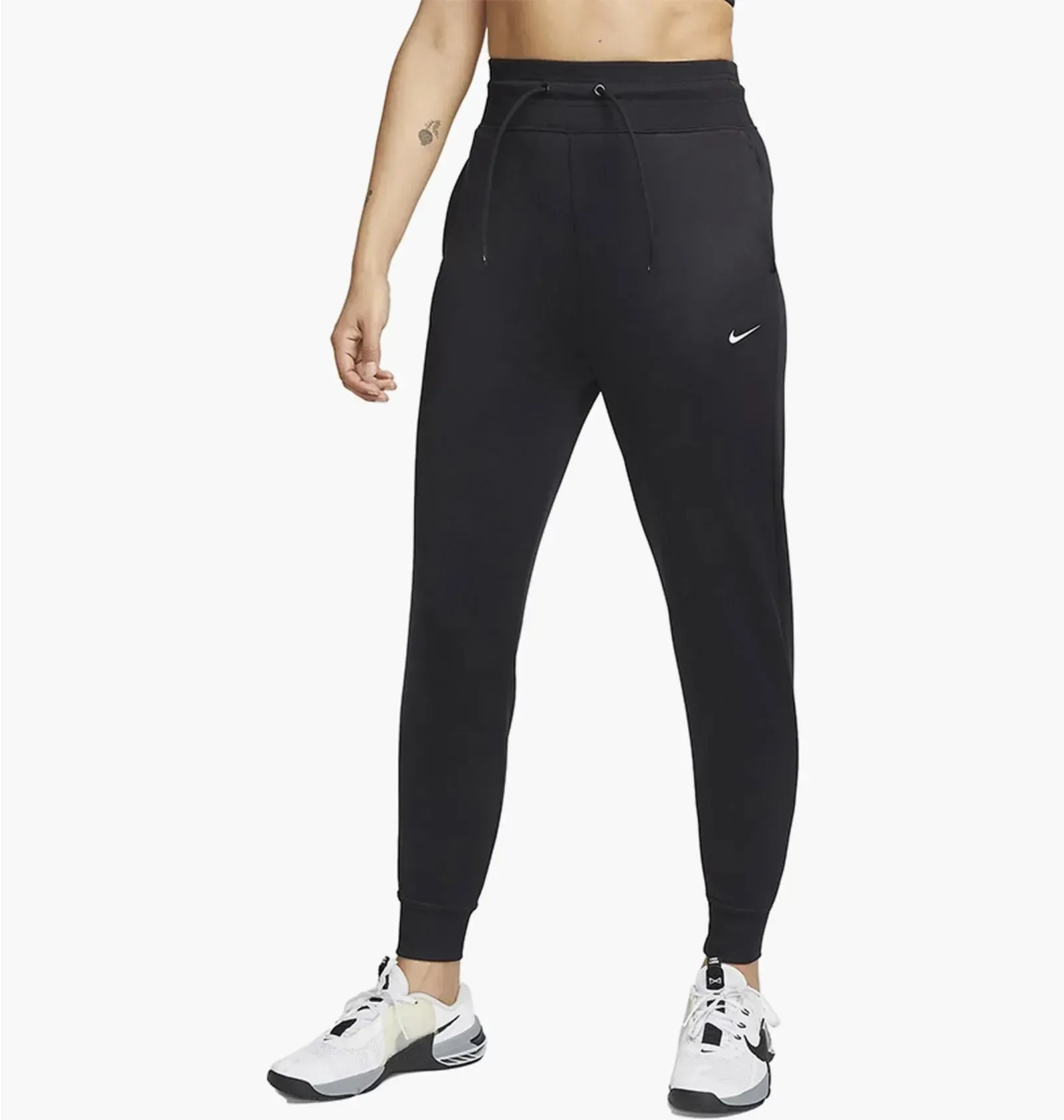 Брюки жіночі Nike Therma-Fit One High-Waisted 7/8 Joggers (FB5431-010)