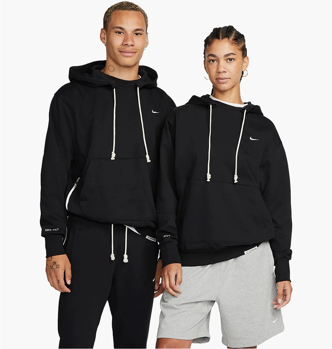 Худі чоловіче Nike Dri-Fit Standard Issue Black DQ5818-010