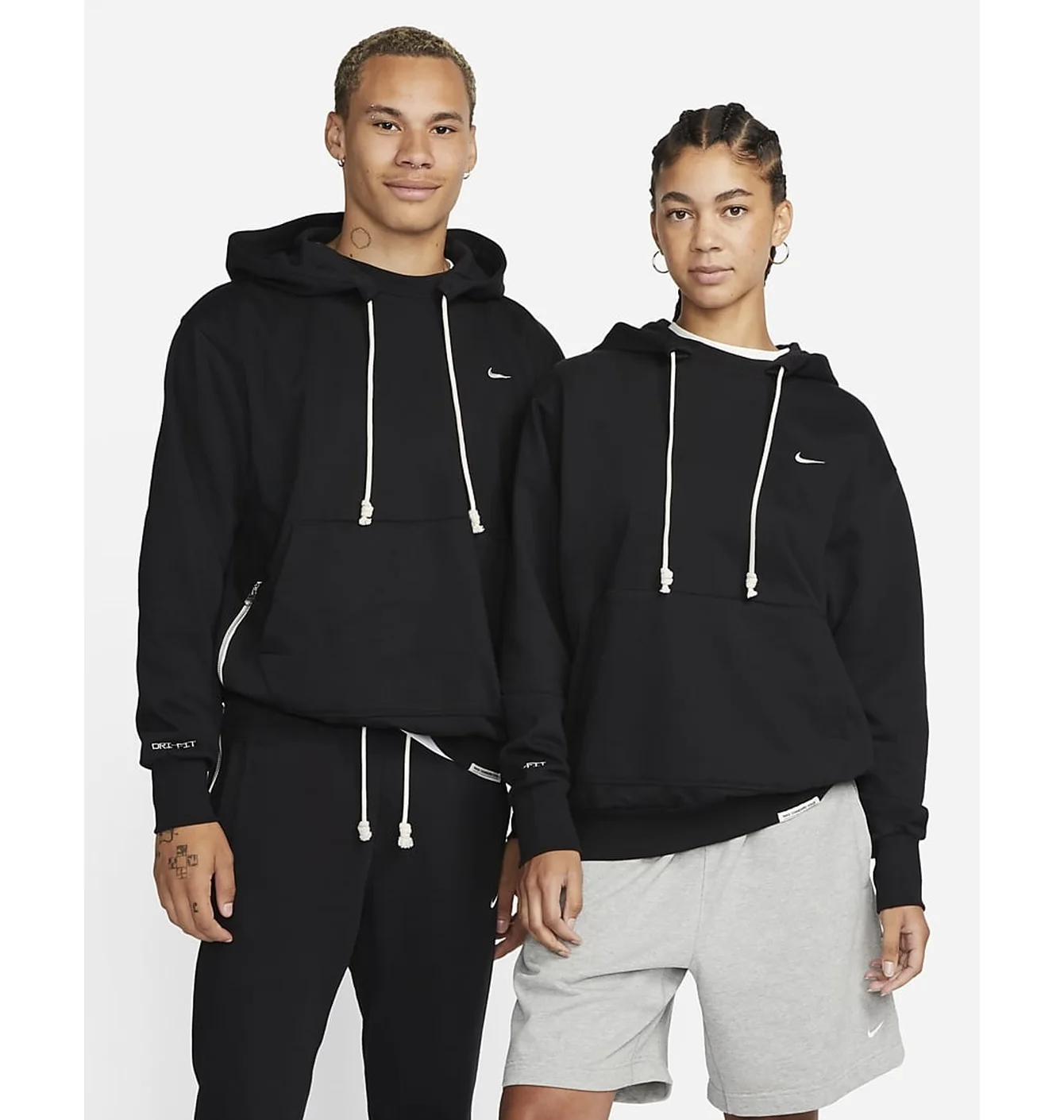 Худі чоловіче Nike Dri-Fit Standard Issue Black DQ5818-010