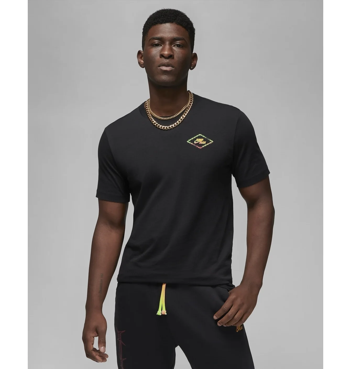 Футболка чоловіча Air Jordan Flight Mvp Barbed Wire Graphic T-Shirt Black Dv1443-010