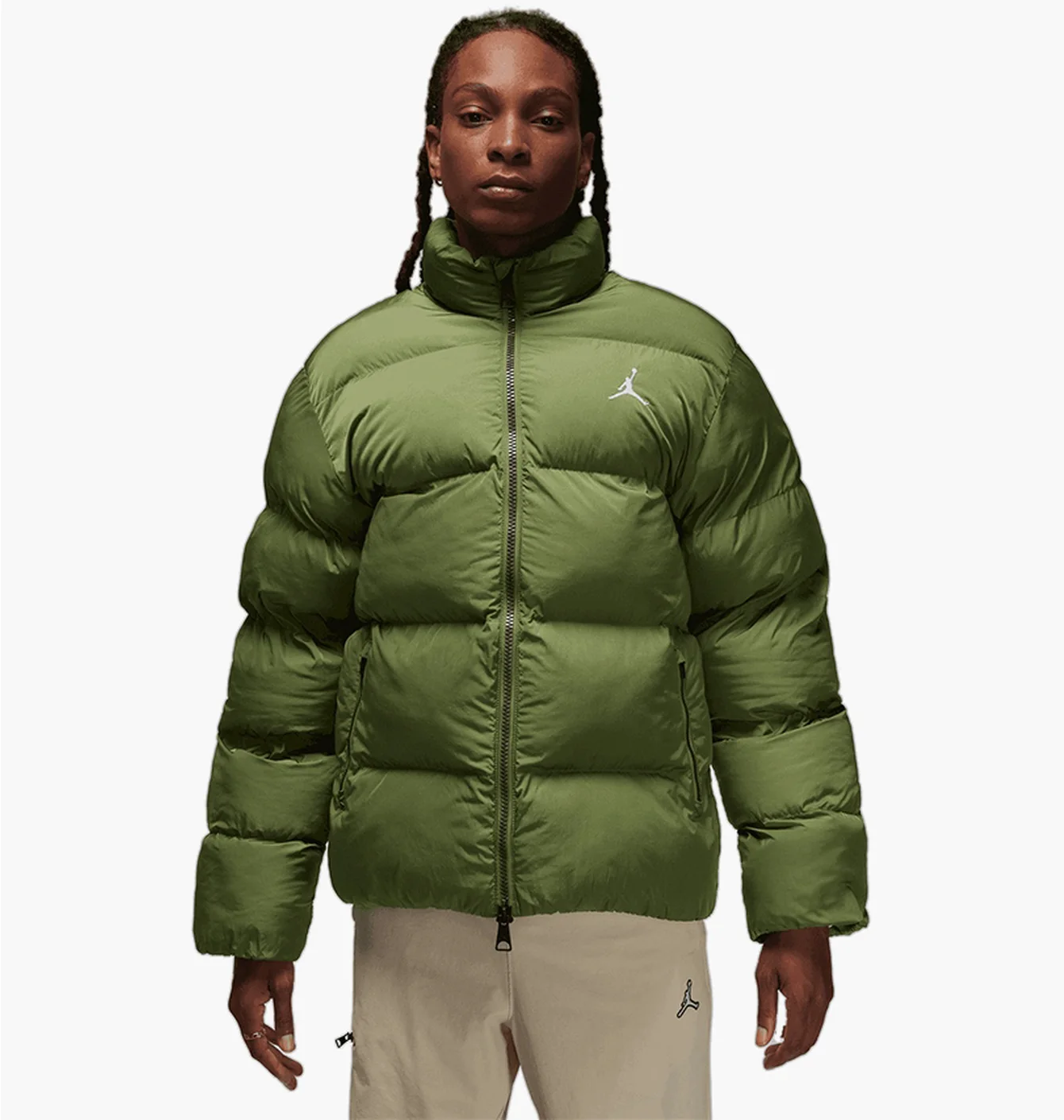 Пуховик чоловічий Air Jordan Essentials Green FB7331-340