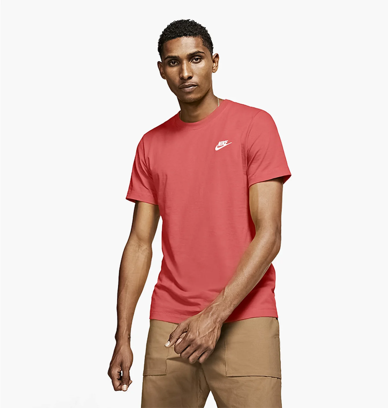 Футболка чоловіча Nike Nsw Club Peach AR4997-814