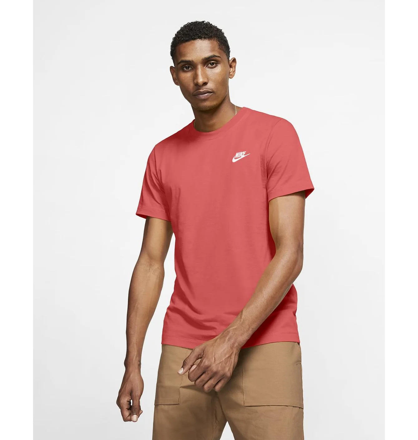 Футболка чоловіча Nike Nsw Club Peach AR4997-814