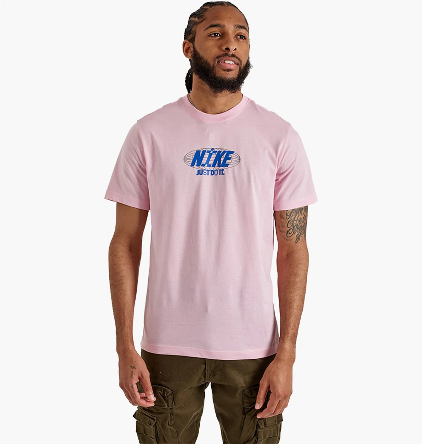 Футболка чоловіча Nike Sportswear Tee Pink FV3765-690