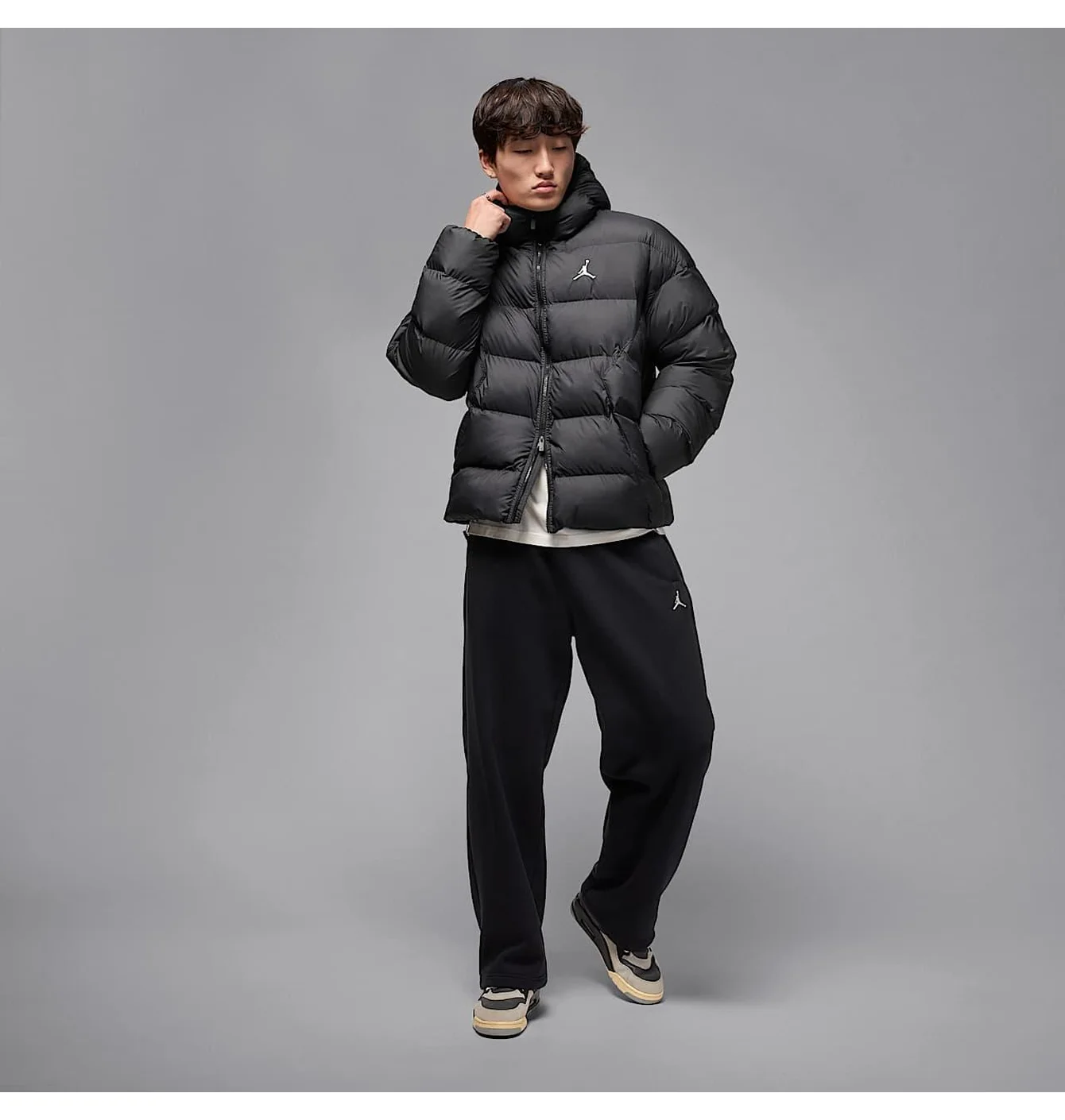 Пуховик чоловічий Air Jordan Brooklyn Black HV0532-010