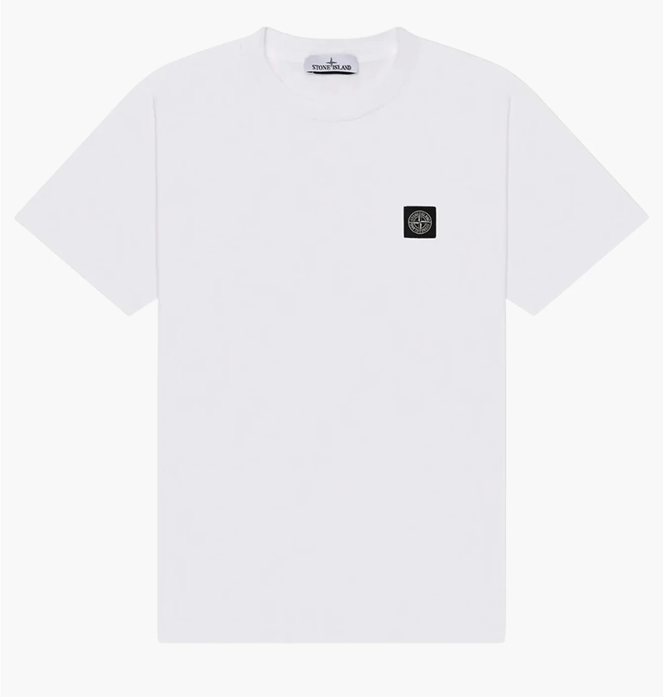 Футболка чоловіча Stone Island White K1S152100039S0013-V0001